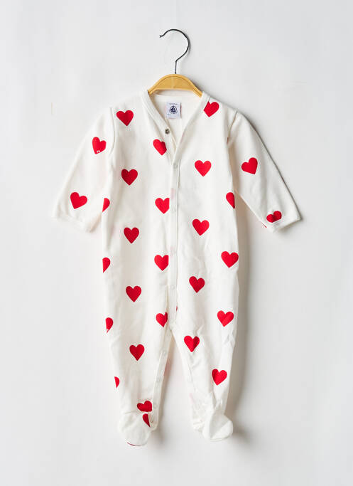 Pyjama blanc PETIT BATEAU pour fille
