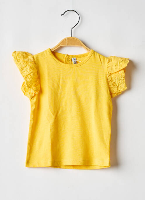Top jaune LOSAN pour fille