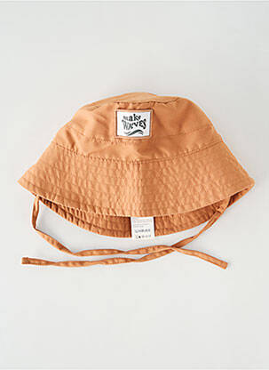 Chapeau tissage popeline marron LÄSSIG garçon
