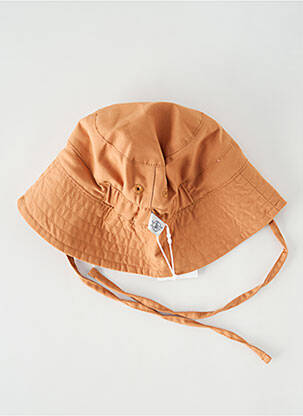 Chapeau tissage popeline marron LÄSSIG garçon
