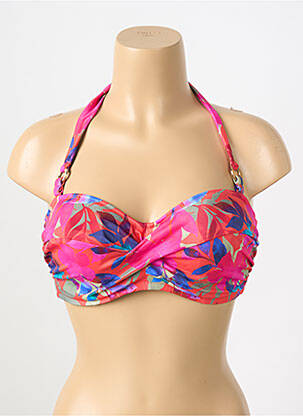 Haut de maillot de bain stretch haut soutien-gorge moulé orange FANTASIE femme
