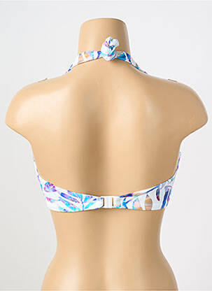 Haut de maillot de bain stretch haut soutien-gorge moulé blanc FANTASIE femme