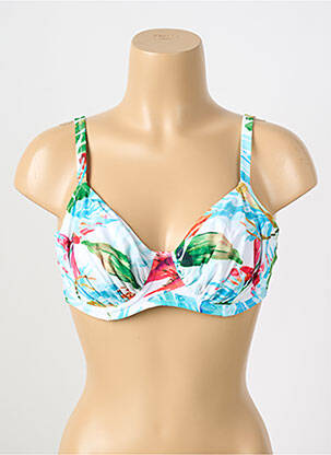 Haut de maillot de bain stretch haut soutien-gorge balconnet blanc FANTASIE femme
