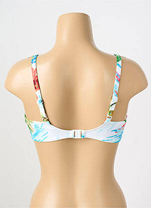 Haut de maillot de bain stretch haut soutien-gorge balconnet blanc FANTASIE femme