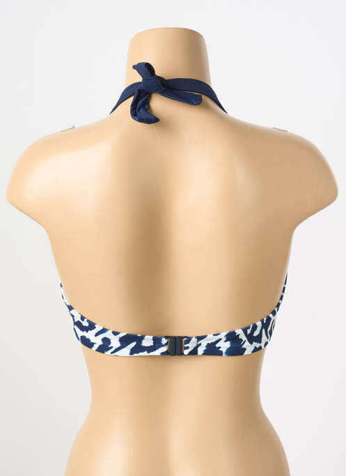 Haut de maillot de bain stretch haut soutien-gorge balconnet bleu FANTASIE femme