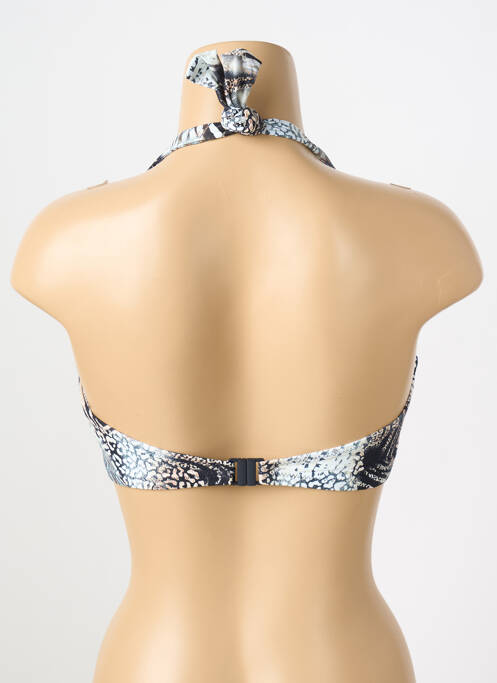 Haut de maillot de bain stretch haut soutien-gorge moulé gris FANTASIE femme