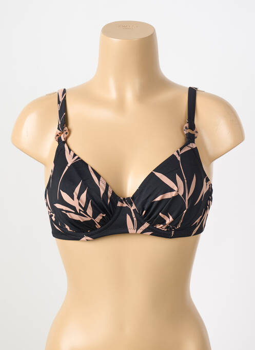 Haut de maillot de bain stretch haut soutien-gorge emboitant noir FANTASIE femme