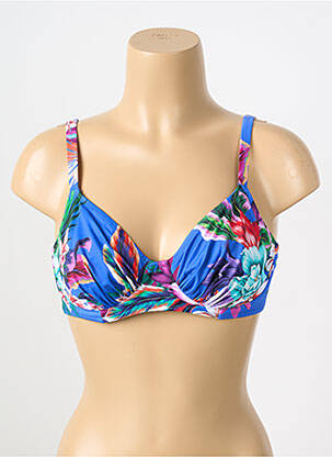 Haut de maillot de bain haut soutien-gorge emboitant haut soutien-gorge emboitant bleu FANTASIE femme