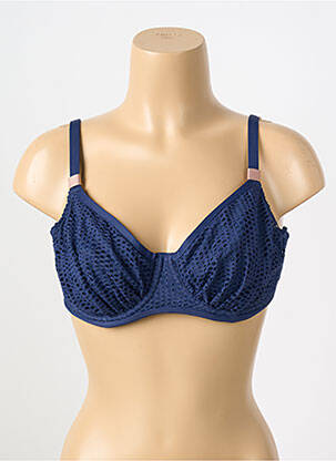 Haut de maillot de bain haut soutien-gorge emboitant haut soutien-gorge emboitant bleu FANTASIE femme