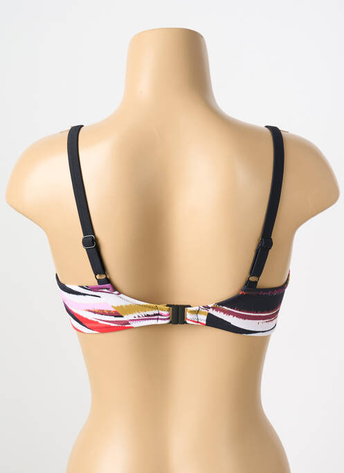 Haut de maillot de bain bretelles élastiquées ajustables noir FANTASIE femme