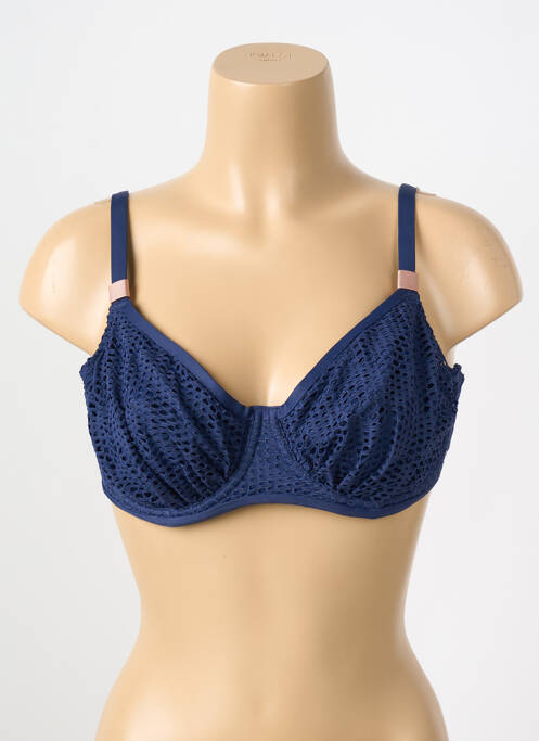 Haut de maillot de bain haut soutien-gorge emboitant haut soutien-gorge emboitant bleu FANTASIE femme