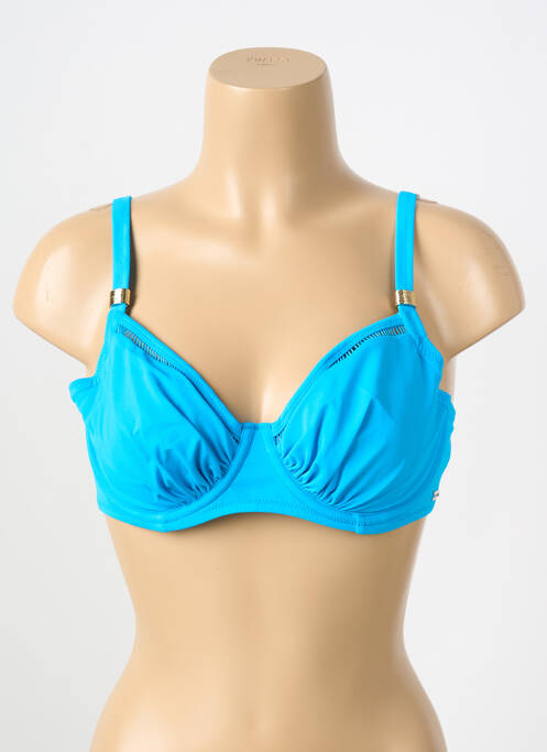 Haut de maillot de bain haut soutien-gorge emboitant haut soutien-gorge emboitant bleu FANTASIE femme