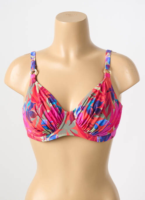 Haut de maillot de bain rose FANTASIE pour femme