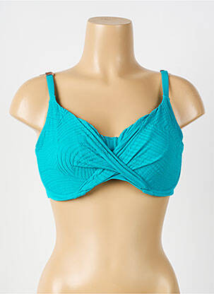 Haut de maillot de bain haut soutien-gorge emboitant haut soutien-gorge emboitant bleu FANTASIE femme
