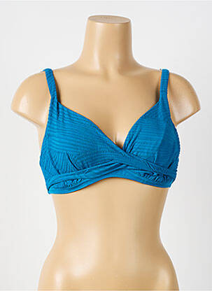 Haut de maillot de bain haut soutien-gorge emboitant haut soutien-gorge emboitant bleu FANTASIE femme