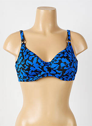 Haut de maillot de bain haut soutien-gorge emboitant haut soutien-gorge emboitant bleu FANTASIE femme