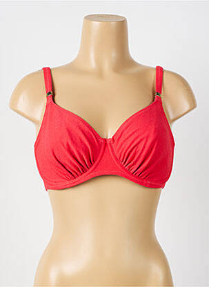 Haut de maillot de bain haut soutien-gorge emboitant haut soutien-gorge emboitant rouge FANTASIE femme