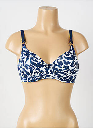 Haut de maillot de bain haut soutien-gorge emboitant haut soutien-gorge emboitant bleu FANTASIE femme