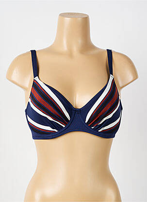Haut de maillot de bain haut soutien-gorge emboitant haut soutien-gorge emboitant bleu FANTASIE femme