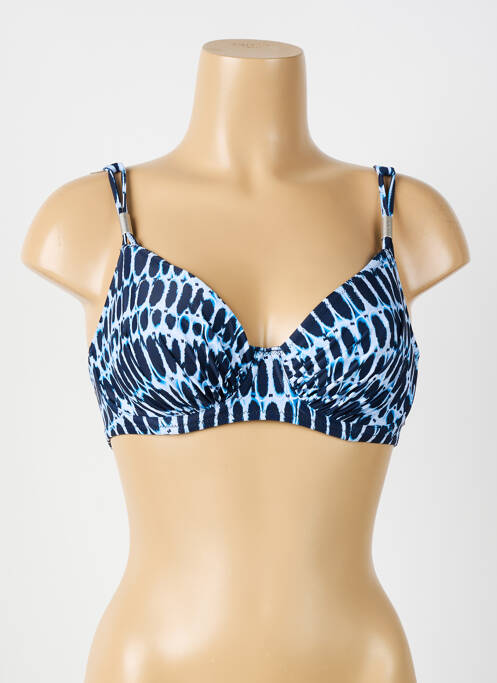 Haut de maillot de bain haut soutien-gorge emboitant haut soutien-gorge emboitant bleu FANTASIE femme