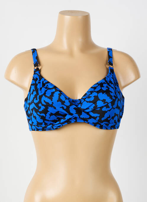 Haut de maillot de bain haut soutien-gorge emboitant haut soutien-gorge emboitant bleu FANTASIE femme