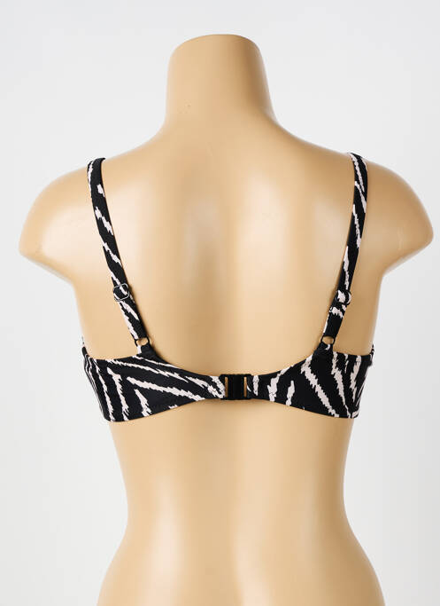 Haut de maillot de bain bretelles élastiquées ajustables noir FANTASIE femme