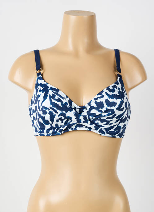Haut de maillot de bain haut soutien-gorge emboitant haut soutien-gorge emboitant bleu FANTASIE femme