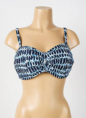 Haut de maillot de bain haut soutien-gorge emboitant haut soutien-gorge emboitant bleu FANTASIE femme