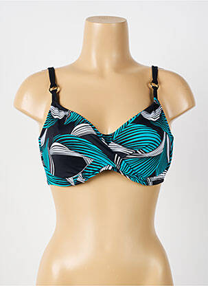 Haut de maillot de bain haut soutien-gorge emboitant haut soutien-gorge emboitant bleu FANTASIE femme