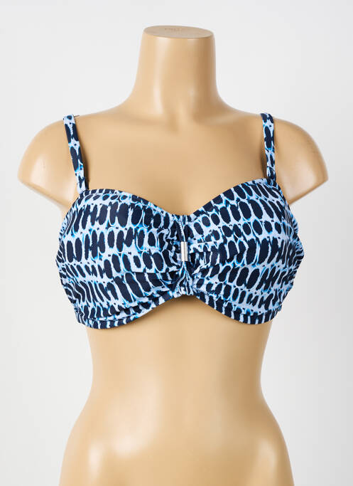 Haut de maillot de bain haut soutien-gorge emboitant haut soutien-gorge emboitant bleu FANTASIE femme