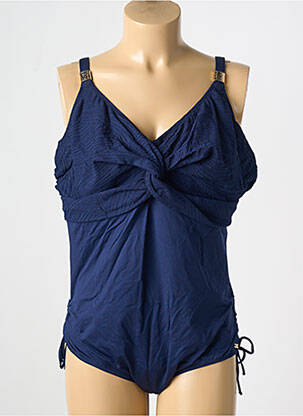 Maillot de bain 1 pièce bleu FANTASIE pour femme