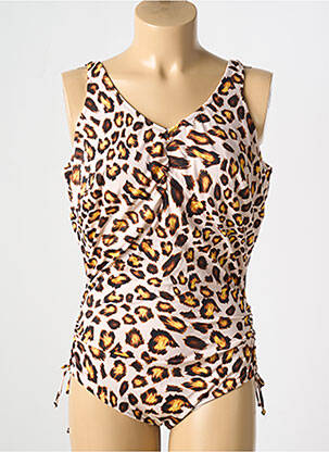 Maillot de bain 1 pièce jaune FANTASIE pour femme