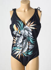 Maillot de bain 1 pièce noir FANTASIE pour femme seconde vue
