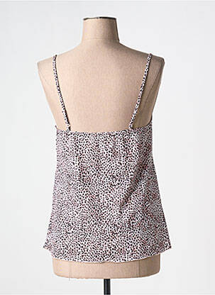 Top/caraco tissage satiné rose FANTASIE femme