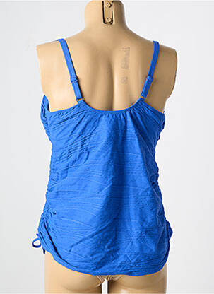 Haut de maillot de bain stretch haut soutien-gorge emboitant bleu FANTASIE femme