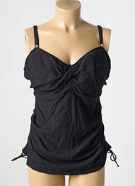 Haut de maillot de bain stretch haut soutien-gorge moulé noir FANTASIE femme