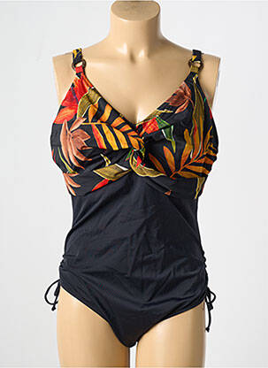 Maillot de bain 1 pièce haut soutien-gorge emboitant haut soutien-gorge emboitant noir FANTASIE femme