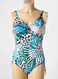 Maillot de bain 1 pièce haut soutien-gorge emboitant haut soutien-gorge emboitant bleu FANTASIE femme
