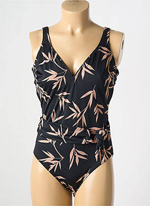 Maillot de bain 1 pièce haut soutien-gorge emboitant haut soutien-gorge emboitant noir FANTASIE femme