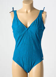 Maillot de bain 1 pièce haut soutien-gorge emboitant haut soutien-gorge emboitant bleu FANTASIE femme