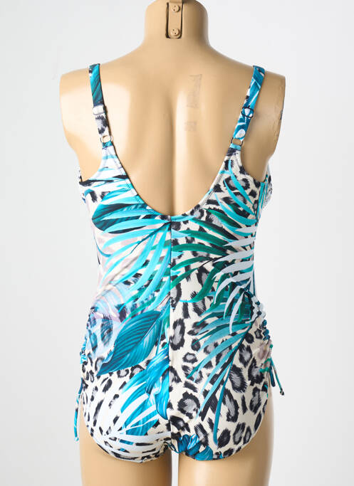 Maillot de bain 1 pièce bleu FANTASIE femme