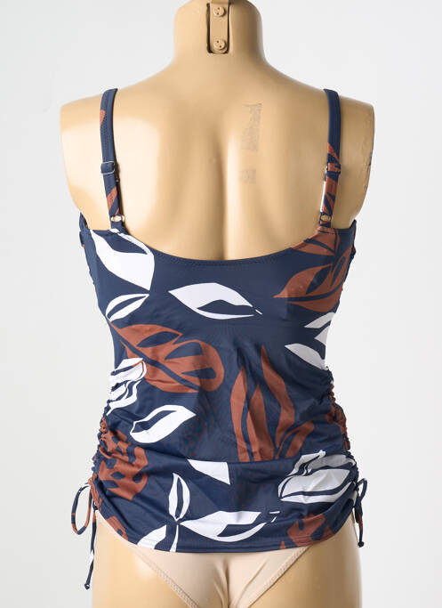 Haut de maillot de bain stretch haut soutien-gorge emboitant bleu FANTASIE femme