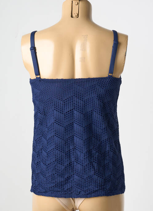 Haut de maillot de bain stretch haut soutien-gorge balconnet bleu FANTASIE femme