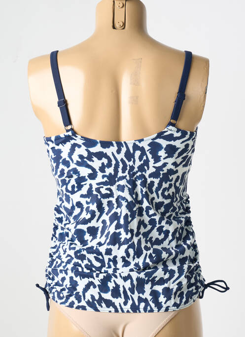 Haut de maillot de bain stretch haut soutien-gorge emboitant bleu FANTASIE femme