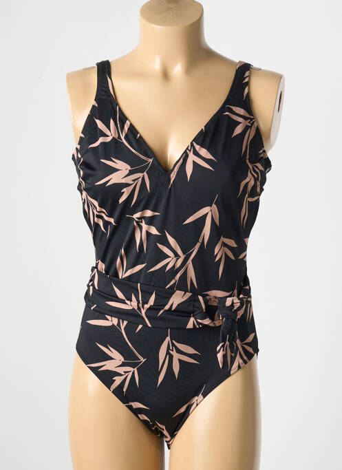 Maillot de bain 1 pièce haut soutien-gorge emboitant haut soutien-gorge emboitant noir FANTASIE femme