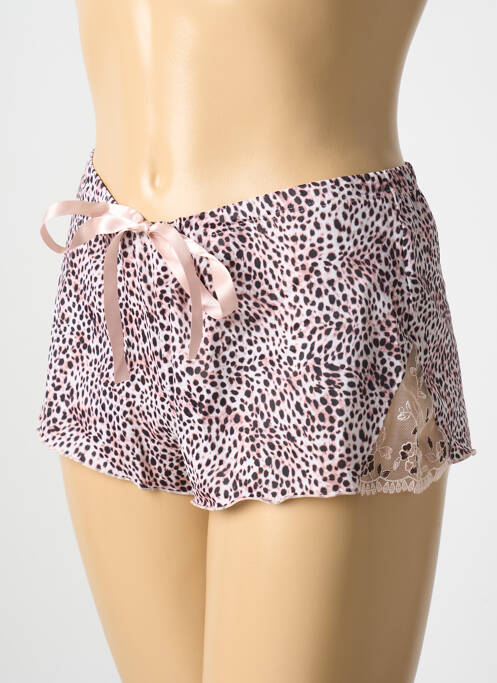 Pyjama taille élastique rose FANTASIE femme