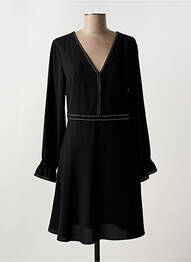 Robe courte manches longues manches longues noir LIU  JO femme