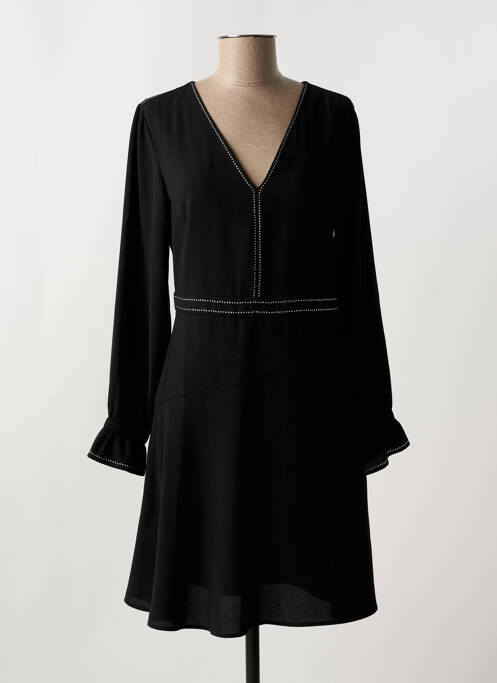 Robe courte manches longues manches longues noir LIU  JO femme