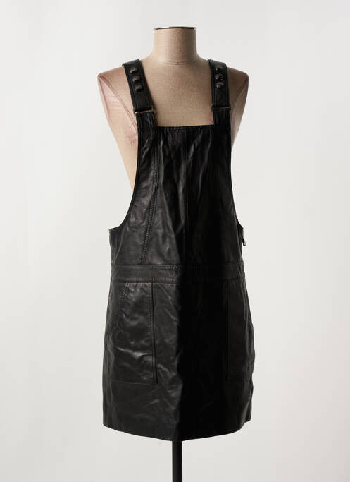 Robe mi-longue noir GIORGIO & MARIO pour femme