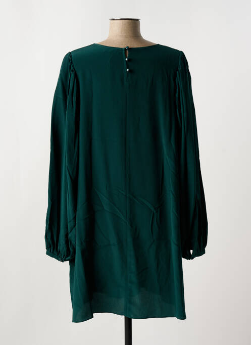 Robe mi-longue vert IDANO pour femme